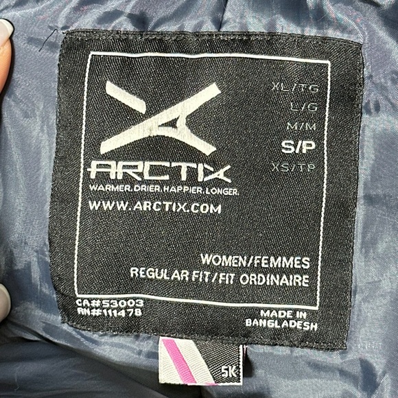 Arctix Women's Insulated Snow Pants Regular Fit Size Sm Black Winter Snowboard - Picture 12 of 12